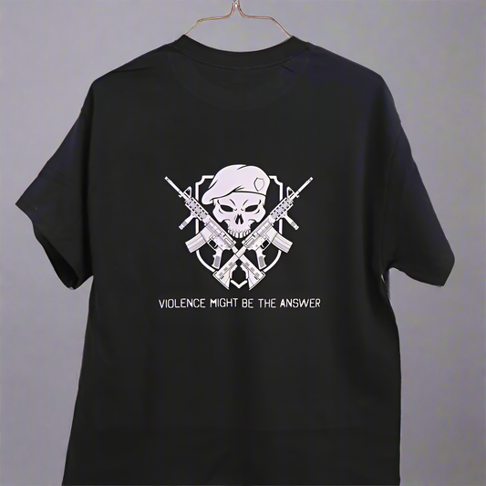 Violence May Be The Answer T-Shirt