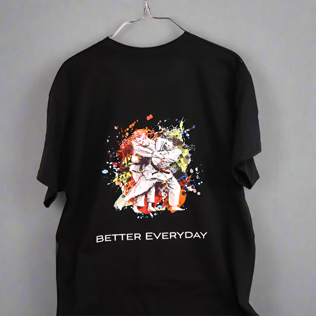 Jiu Jitsu Spatter Art T-Shirt